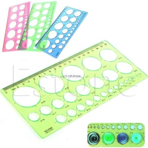 Paper Quilling Plastic Template Ruler Circle DIY Tool Quilled Creations Random