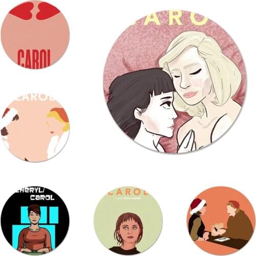 Carol movie Classic image paintings Badge Brooch Pin Accessories For Clothes Backpack Decoration gift