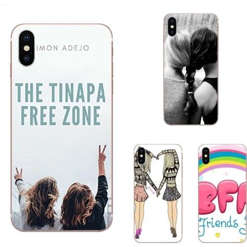 For HTC U11 Life Capa U11 Plus U 11 U12 Life TPU Best Friends Bff Girl Hair Together Dim Gray For Women