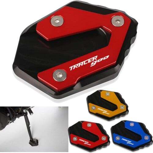 For YAMAHA TRACER 900 gt Tracer 900gt mt09 mt 09 2014-2021 2020 2019 2018 2017 2016 2015 Kickstand Plate Side Stand Pad Enlarger