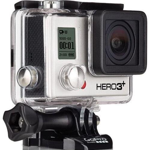 Original 95%NEW FOR GoPro HERO3+ Black Edition Adventure Camera (Camera + Data Cable + Battery + Waterproof case)