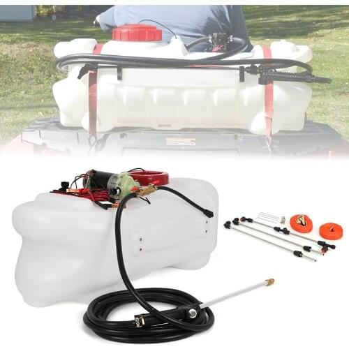 60L ATV Electric Sprayer Quad Tractor ATV Quad Crop Sprayer Kit 2M Boom Hand Lance Garden Agricultural Broadcast Spot Spraying