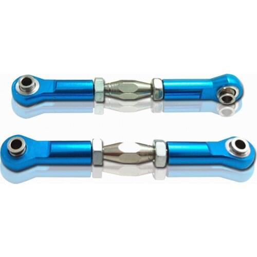 HSP 106017 RC Car 166017 Aluminum Metal Front Rear Linkages Alloy Sonic Servos Link 08242 06016 1/10 Upgrade Part For 94111