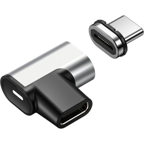 T8WC 24pin Magnetic Type C Adapter Fast Charge 100 W Magnetic USB C Cable Connector