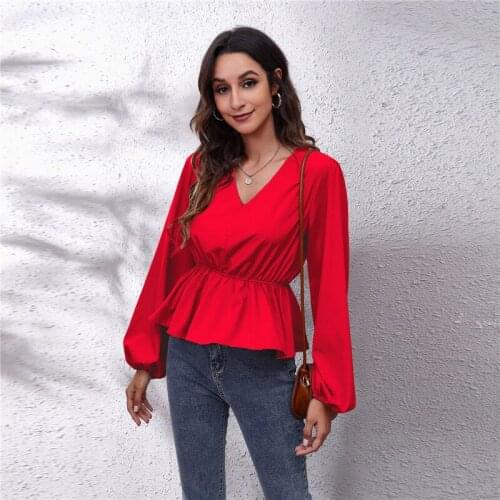 PKSAQ Blouses With Sleeves