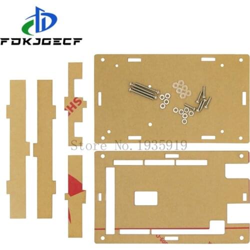Enclosure Transparent Gloss Acrylic Box Compatible for arduino Mega 2560 R3 Case without the board