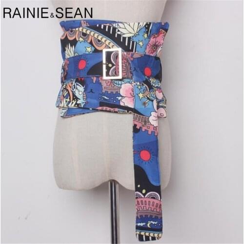 RAINIE&SEAN Women's Wide Belts