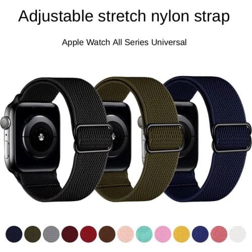 Nylon Bracelets for Apple strap 6 5 SE 4 3 2 1 Fabric strap 44mm 42 mm 40mm 38mm for Apple watch band 5 watch strap 4