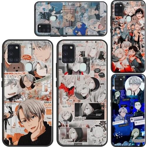 Yuri on Ice Aesthetics Cover For Samsung A12 A32 A42 A52 A72 A11 A31 A51 A71 A02 S A20 A30 A40 A50 A70 A20e A21S