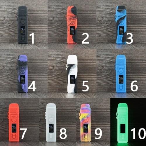 10pcs Texture Case for Voopoo Vinci 40W Protective Silicone Rubber Sleeve Cover Shield Wrap Skin Shell gel sleeve enclosure