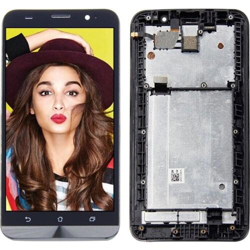 For Asus zenfone 2 ZE550ml LCD Display with Touch Screen Digitizer Assembly With Frame