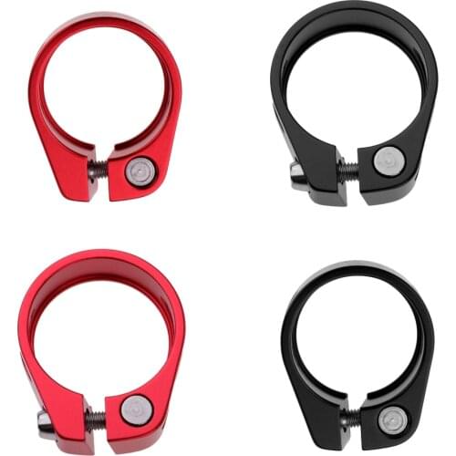 Quick release saddle clamp MTB road bike bicycle seat post tube clip