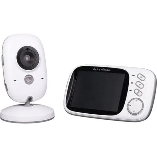 Vb603 Digital Wireless Smart Baby Monitor Bidirectional Intercom Temperature Display Lullaby Power Saving Mode