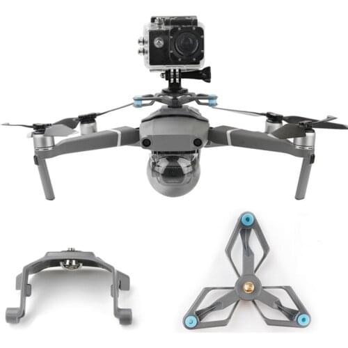 For Gopro Action Camera Stabilizer Mount Bracket Adaptor for DJI Mavic 2 Pro Zoom Extened Camera Connection Mount Holder Adapter