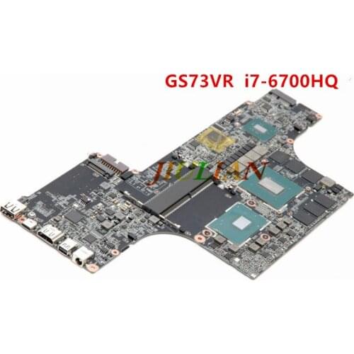 Scheda Madre For MSI GS73VR Laptop Motherboard MS-16K21 With CPU i7-6700HQ GPU GTX1060M Mainboard Working And Fully Tested