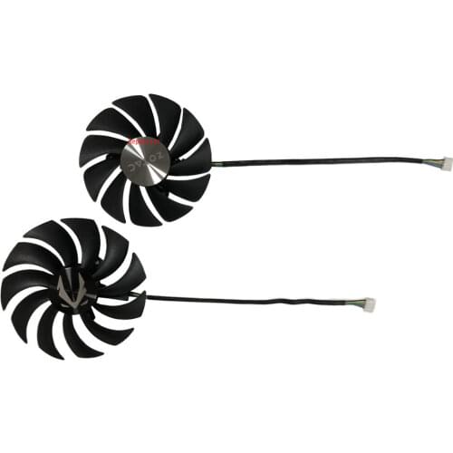 2pcs/Set 95MM CF1010U12S +85MM CF9015H12S ZT-A30700E-10P GPU VGA Cooler Fan For ZOTAC GAMING GeForce RTX 3070 Twin Edge Cooling