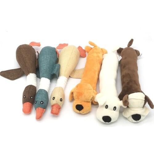 Dog Squeak Toys Wild Goose Sounds Toy Cleaning Teeth Puppy Dogs Chew Supplies Training Household Pet Dog Toys accessories