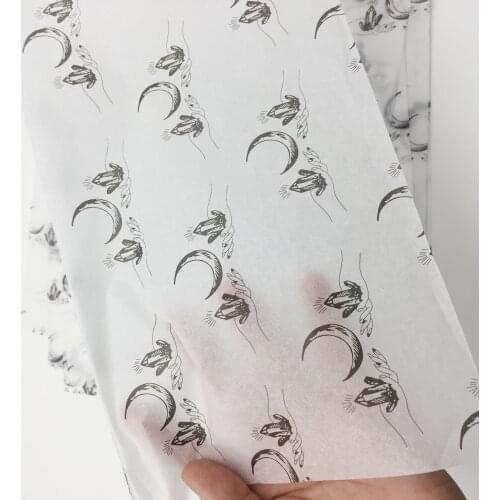 Custom Tissue Paper 17gsm Tissue Paper for Clothing Custom Printing Logo Gift/Jewelry/Clothing Wrapping Tissue Paper