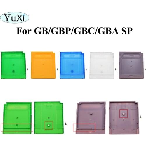 YuXi For Gameboy Advance for GBA SP Empty Game Cartridge Shell Case Card Box For GBA GBP GBC