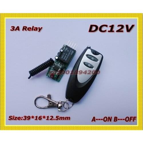 Door Control Access Control System DC12V 1CH Momentary/Latched 3A A-ON B-OFF / Press-ON Release-OFF Output 0V Switching Value