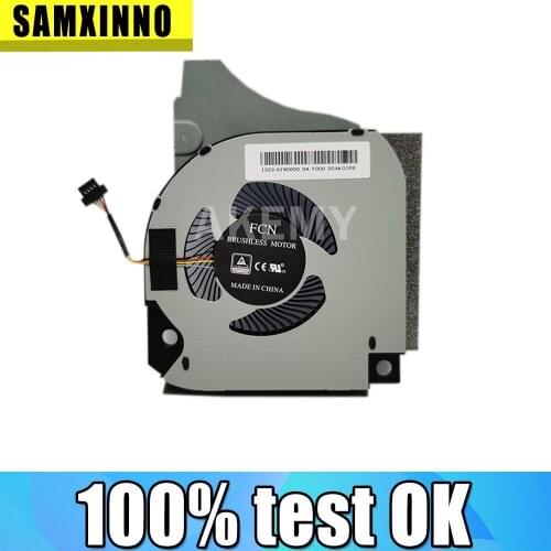 Laptop Cooling Fan DFSCK221151822 DC12V 1A 4PIN for DELL INSPIRON G5-5590 G7-7590 G7-7790 0C04TH C04TH 0MRJKK MRJKK