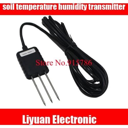 High precision Corrosion resistance soil temperature humidity transmitter / modbus RS485 output soil temperature humidity sensor