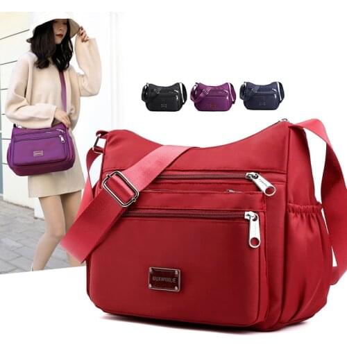 Women bags Autumn winter new fashion casual shoulder bag middle-aged and elderly messenger mother bag large capacity cloth bag