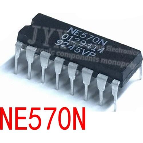 10pcs/lot NE570N NE570 DIP-16