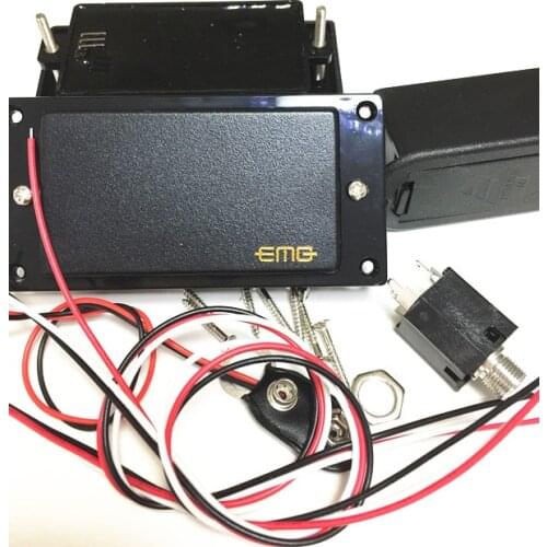 81/85 active Pickups High Output pickups Free shipping whole set 2 pieces pickups 1 silver logo 1 gold logo