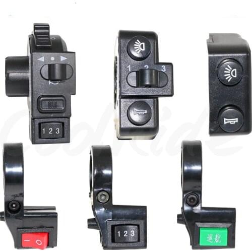 Electric Car Accessories Two In One Three Four In One Switch Combination Switch Headlight Horn Switch Power Supply Three Switch