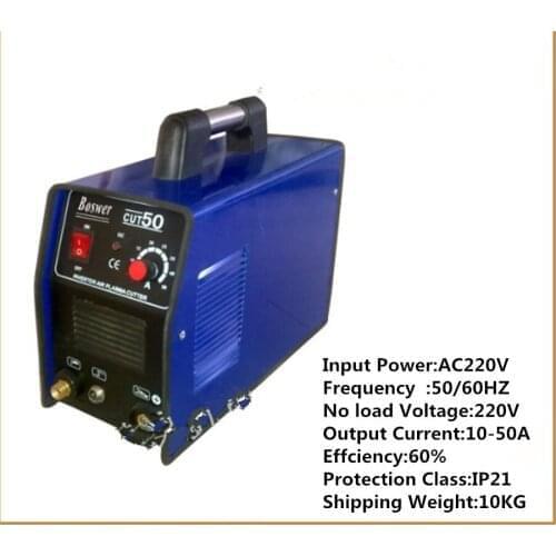 Free shipping 220V/110V or 220V Power Mosfet 50A Inverter DC Air Plasma Cutter Cutting Machine Cutting Tools Welding Machine