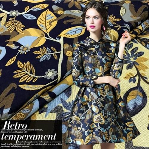 Free shipping! Jacquard Fabric suit coat seasons dress fashion fabric wholesale high quality Jacquard cloth