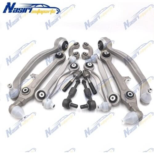 Suspension Kit Upper Lower Control Arms Tie Rod Sway Bar For Audi A4 A6 Passat B5 C5 3B 1994 1995 1996 1997 1998 1999 2000-2005