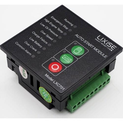 Lixise LXC701 automatically start and stop the engine Generator start controller Completely replaced the deep sea 501