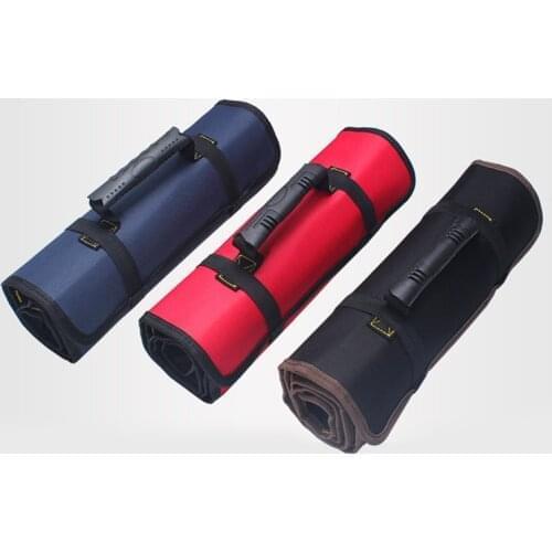 Multifunction Roller Tool Bags 600D Oxford Cloth Folding Wrench Bag Handheld Tool Roll Storage Portable Case Tools Pouch