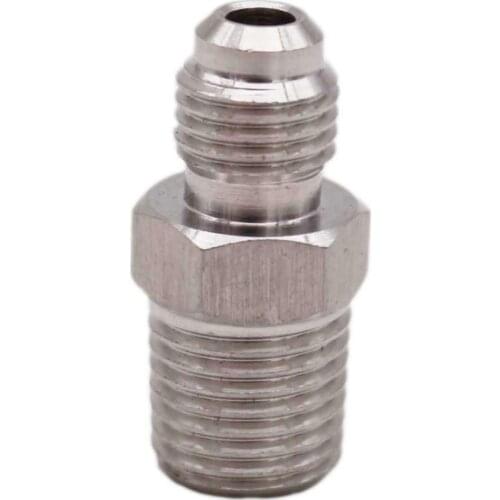 1/4" MFL x 1/4" Male NPT,Stainless Steel, replacement of CO2 Regulator/CO2 Manifold/Beer Gun, Brewer Hardware