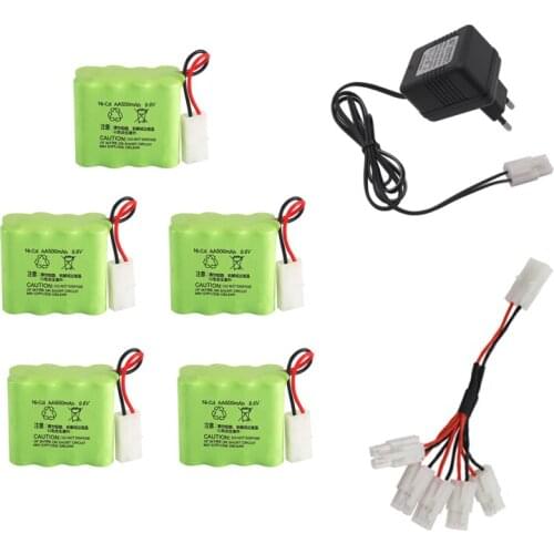 9.6V 500mAh Ni-CD battery Huanqi 781 782 remote control tank battery AA batteries