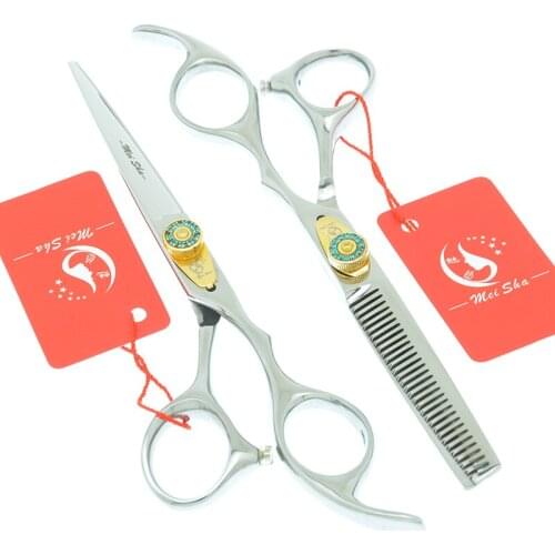 Meisha 6 inch Japan Steel Barber Hair Scissors Salon Styling Cutting Thinning Shears Hairdressing Scissor Haircut Razors A0087A