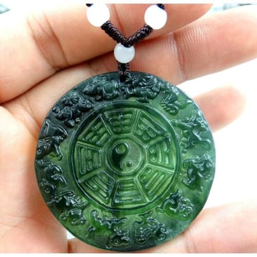 Natural stone Turquoises Quartz crystal hand-carved statue of Gossip amulet pendant for diy jewelry making necklace Accessories