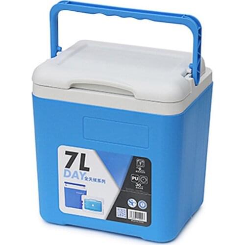 Portable Refrigerator, Outdoor Camping Food Portable Incubator, Fruit Preservation Box 7L