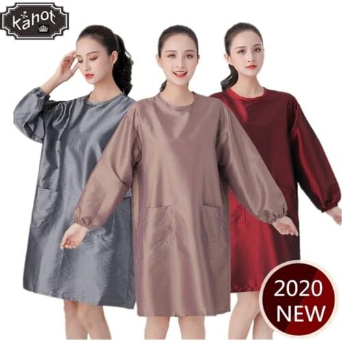 Salon Professional Hairdressing Beauty SPA Gown Backwards Working Cloth Robe Hair Capes Styling Barber Hairdresser Wraps Apron