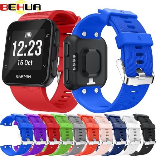 New Replacement Watch band Wrist strap Silicagel Bands For Garmin Forerunner 35 Smart Watch Straps Wristband with tool Bracelet