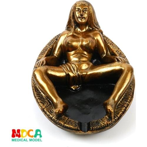 Resin ashtray skull head personalized gifts home furnishings resin bar atmosphere display YHG001