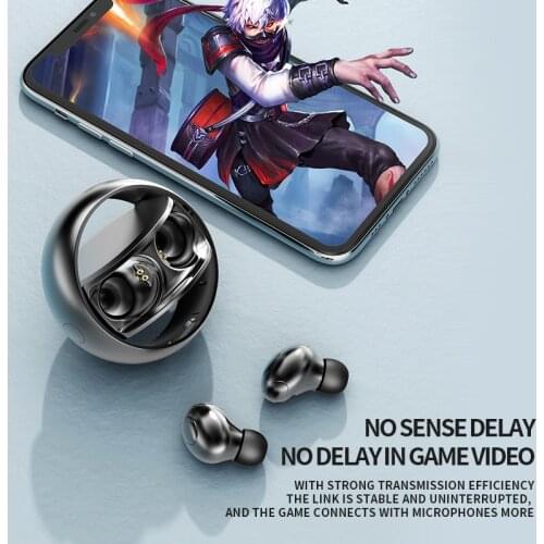 The New TWS Wireless Earphones Bluetooth 5.0 Headphones Sports Earbuds Waterproof Headset With Charging Box Наушники Bluetooth