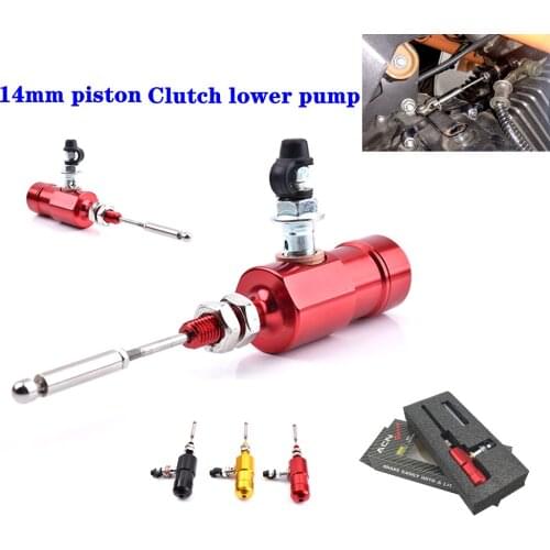 Universal 14mm piston Motorcycle Hydraulic Clutch Master Cylinder Rod System Modification Accessories efficient transfer pump