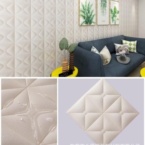 3D Wallpaper Imitation Brick Bedroom Wall Stickers Waterproof Self-adhesive Wallpaper For Living Room Kitchen Home Decoration