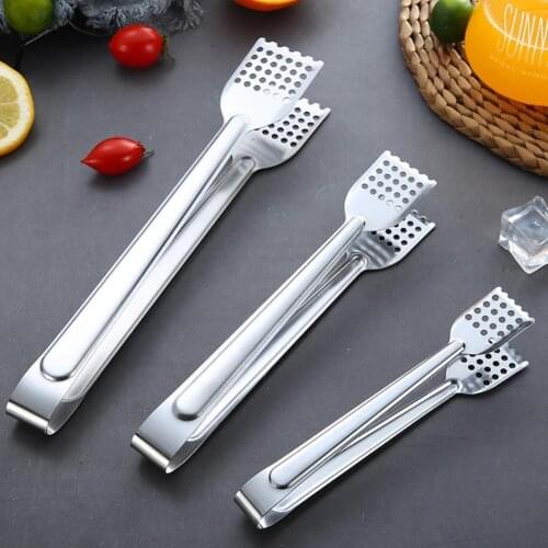 1 Pc Steel Food Clip Anti Heat Bread Clip Pastry Clamp Barbecue Tongs Kitchen Utensils Cooking Kitchen Accessories