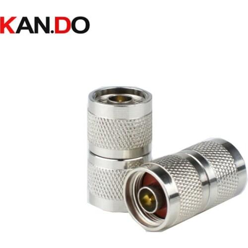 1pcs N male N male connector N-J jack booster use splitter connection N male to N male
