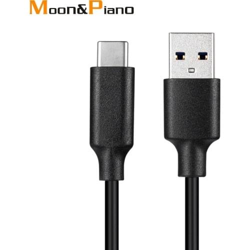 3A Type c Data Cable Black Wire USB 3.1 Fast Charging USB-C Charger Mobile Phone Cord 0.15m 0.2m 0.5m 1m 1.5m 2m 3m