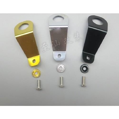 Aluminum Radiator Stay Bracket Bolt Kit Universal Fit for 92-95 Honda Civic EG Car Water Tank Radiator Support Button